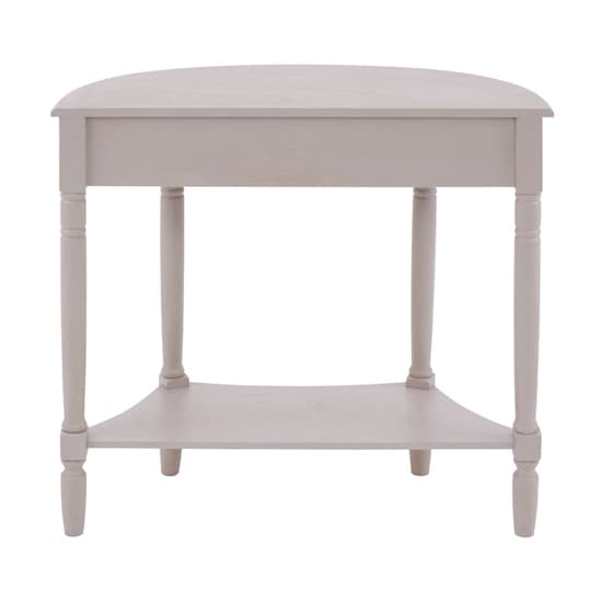 Heritox Curved Console Table 1 Drawer In Vintage Grey_5