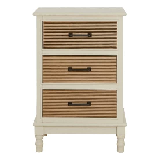 Heritox Wooden Chest Of Drawers In Pearl White_2