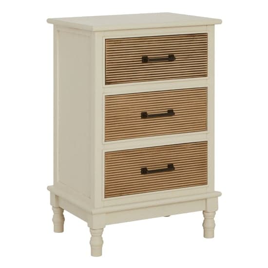 Heritox Wooden Chest Of Drawers In Pearl White_1