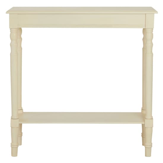 Heritox Wooden Console Table In Antique White_2