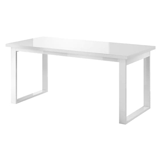 Herrin Extending Glass Top Dining Table In White_3