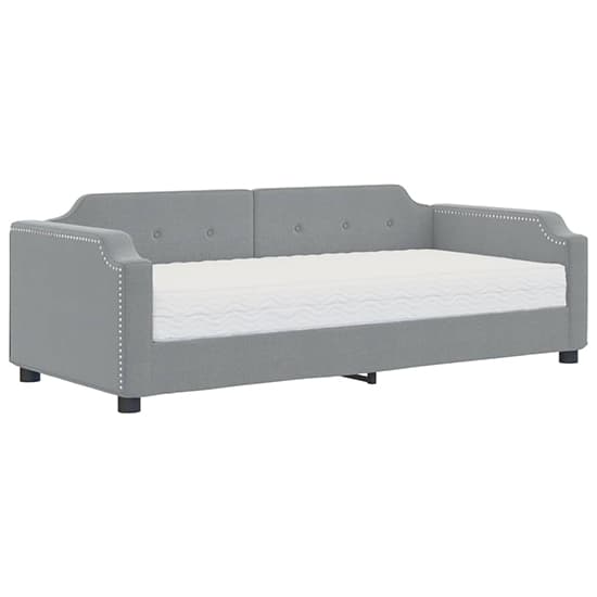 Hervey Fabric Daybed In Light Grey_2