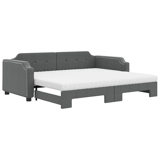 Hervey Fabric Daybed With Guest Bed In Dark Grey_2