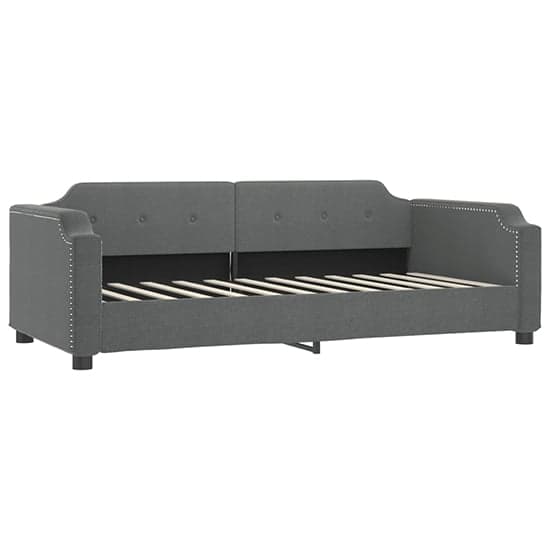 Hervey Fabric Daybed With Guest Bed In Dark Grey_4