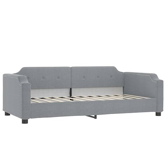 Hervey Fabric Daybed With Guest Bed In Light Grey_4