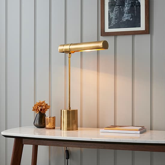 Hiero Task Table Lamp In Antique Brass_4