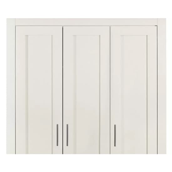 Highland Wooden Wardrobe With 3 Doors In Cream And Oak_3