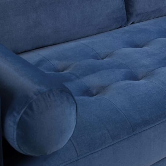 Hiltraud Fabric 2 Seater Sofa In Blue_2