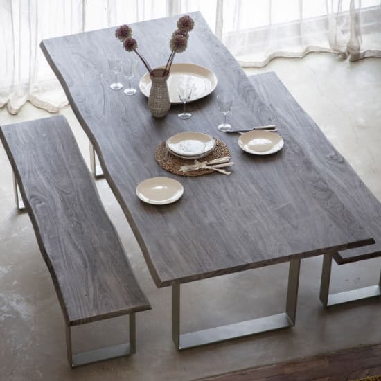 Hinton Large Wooden Dining Table With Metal Legs In Grey_4