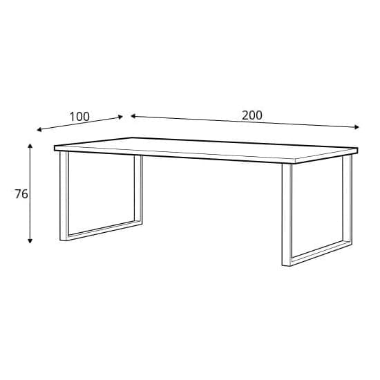 Hobart Wooden Dining Table In Wotan Oak Furniture in Fashion