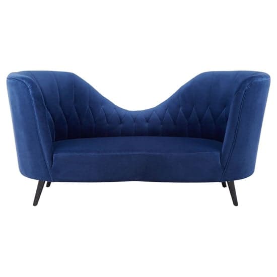 Hoggar Velvet Lounge Chaise Chair In Midnight Blue_2