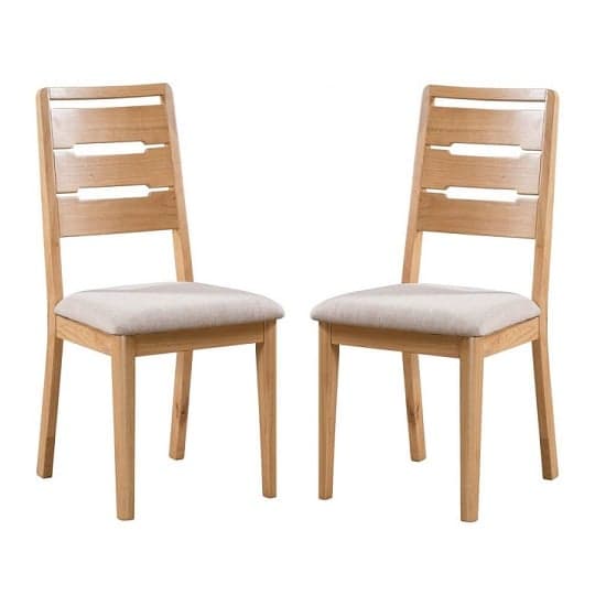 Holborn Wooden Dining Chair In Oak Finish In A Pair_1