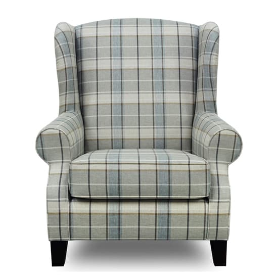 Holmdel Fabric 1 Seater Sofa In Grey_2