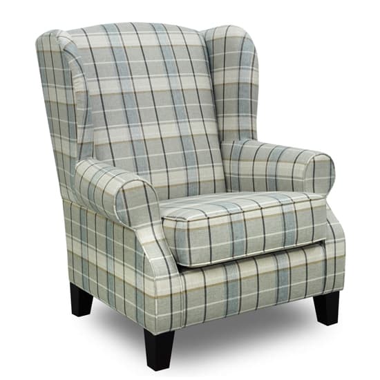 Holmdel Fabric 1 Seater Sofa In Grey_1