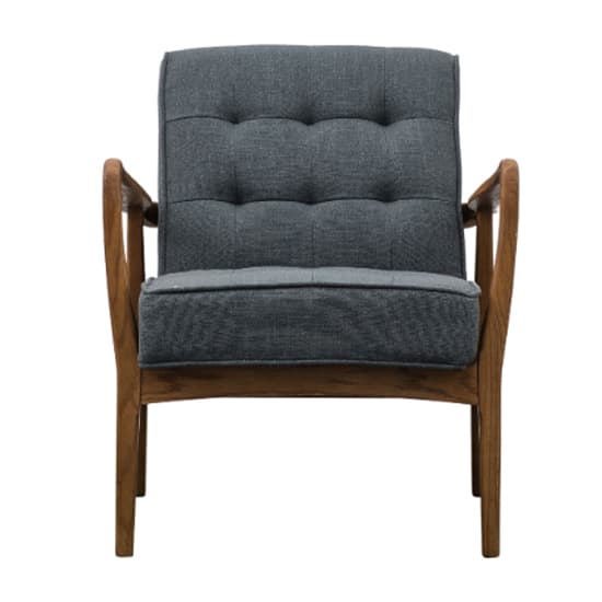 Hombre Upholstered Linen Armchair In Dark Grey_3