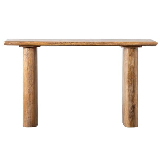 Huffman Rectangular Wooden Console Table In Natural_2