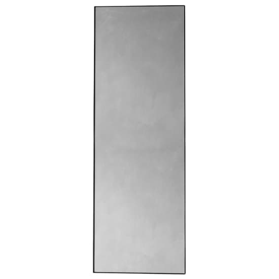 Hurstan Large Rectangular Leaner Mirror In Black Frame_1