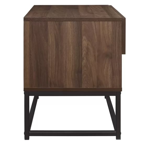 Huston Wooden Bedside Cabinet With 1 Drawer In Walnut_4