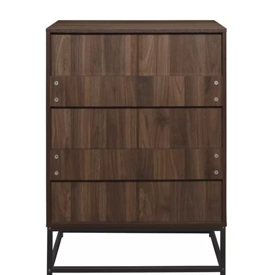 Huston Wooden Chest Of 4 Drawers In Walnut_6