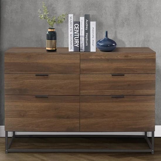 Huston Wooden Chest Of 6 Drawers In Walnut_2