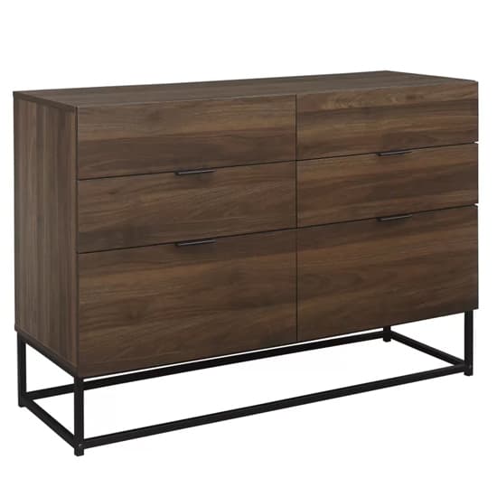 Huston Wooden Chest Of 6 Drawers In Walnut_3