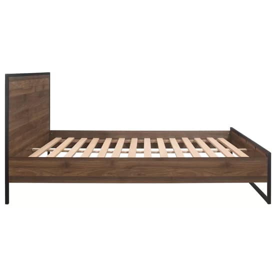 Huston Wooden Small Double Bed In Walnut_5