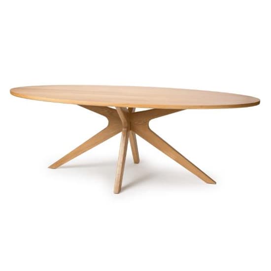 Hvar Wooden Dining Table Oval In Oak_2