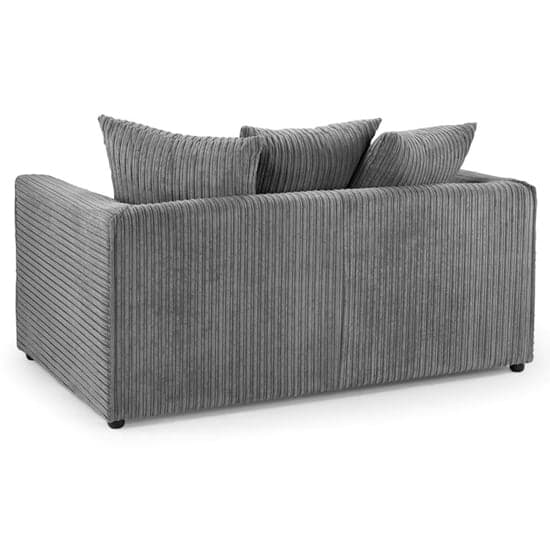 Hyeres Fabric 2 Seater Sofa In Grey_2