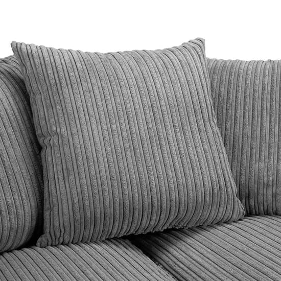 Hyeres Fabric 2 Seater Sofa In Grey_4