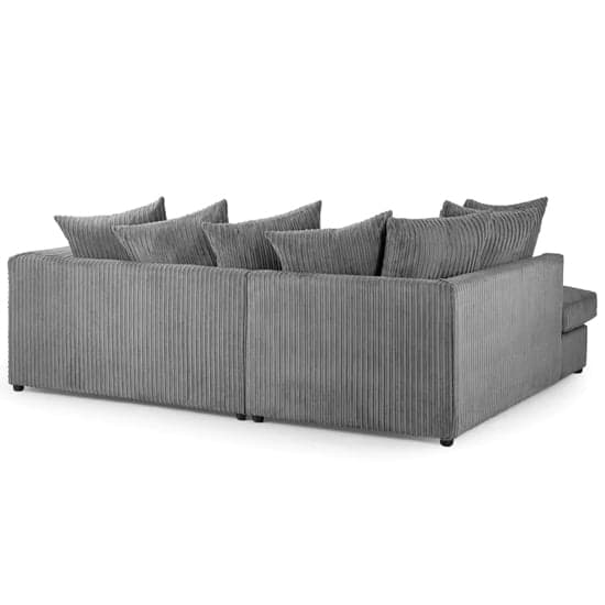 Hyeres Fabric Corner Sofa Left Hand In Grey_2