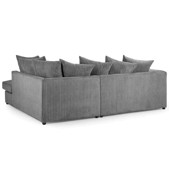 Hyeres Fabric Corner Sofa Right Hand In Grey_2