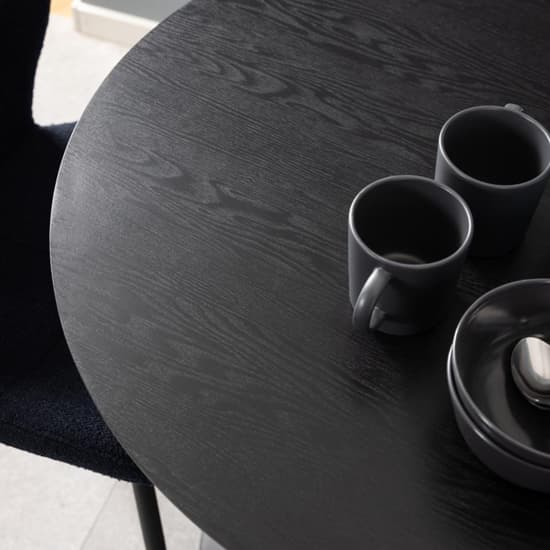 Ibika Wooden Coffee Table With Metal Base In Matt Black_4