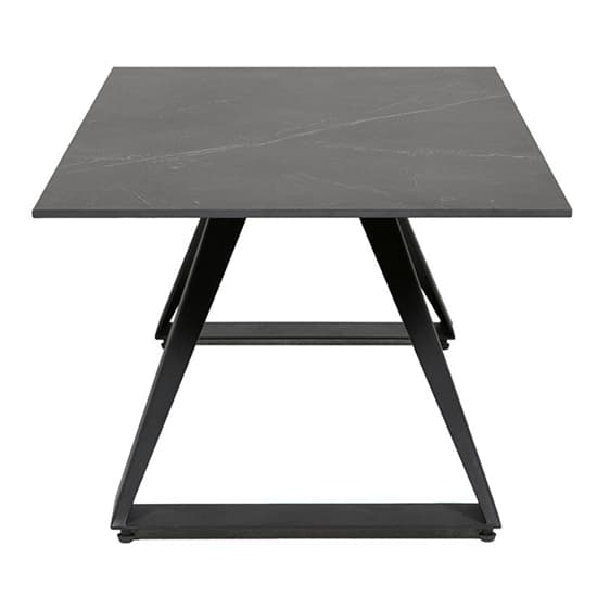 Iker Grey Stone Coffee Table With Black Metal Base_3