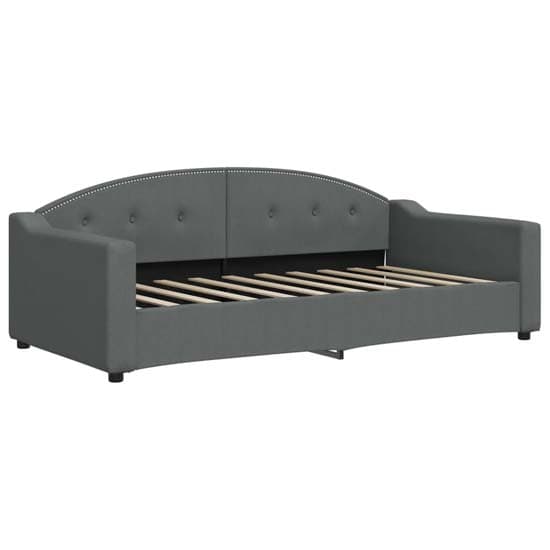 Imperia Velvet Daybed With Trundle And Drawers In Light Grey_4