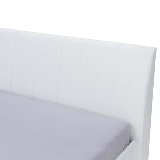 Iowa High Gloss Ottoman King Size Bed In White_5