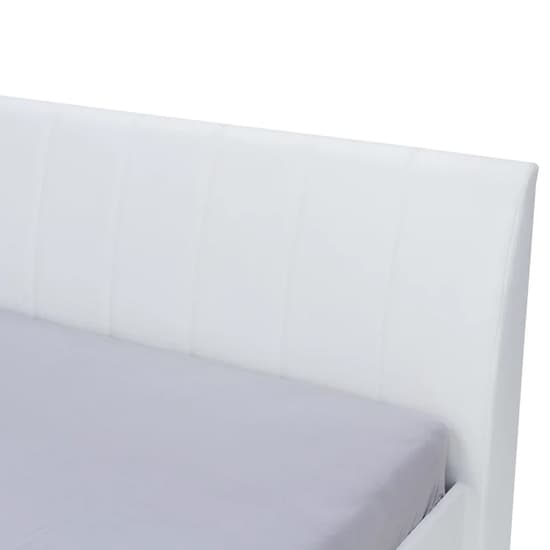Iowa High Gloss Ottoman Super King Size Bed In White_5