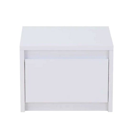 Iowa Set Of 2 High Gloss Bedside Cabinets In White_3