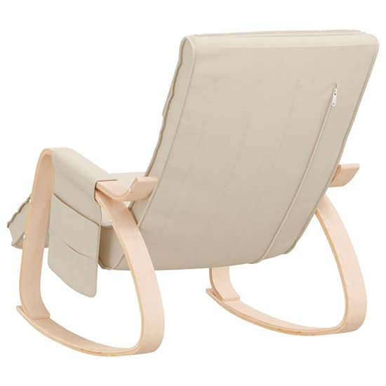 Isla Fabric Rocking Chair In Cream_5