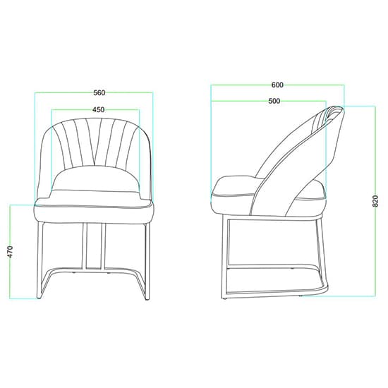 Isleworth Mink Velvet Dining Chairs In Pair_7