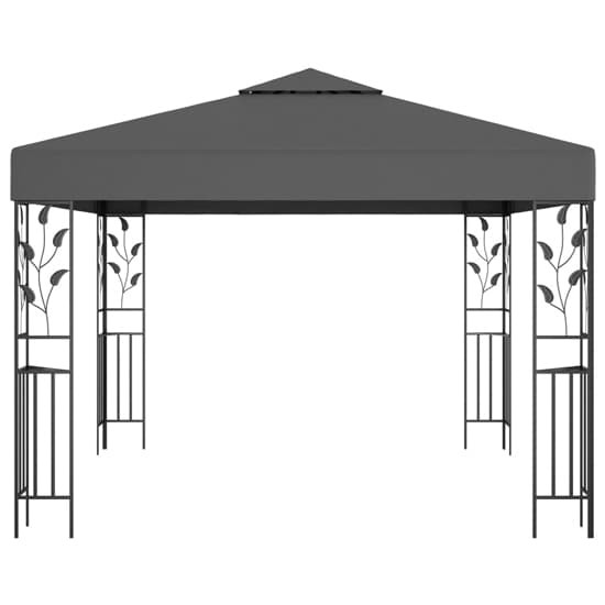 Jack 3m x 3m Gazebo In Anthracite With LED Lights_4
