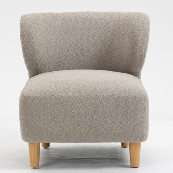 Jakarta Fabric Bedroom Chair In Grey With Oak Legs_2