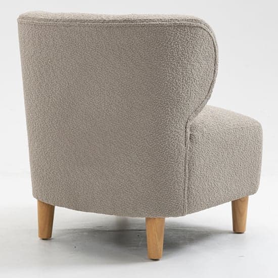 Jakarta Fabric Bedroom Chair In Grey With Oak Legs_5