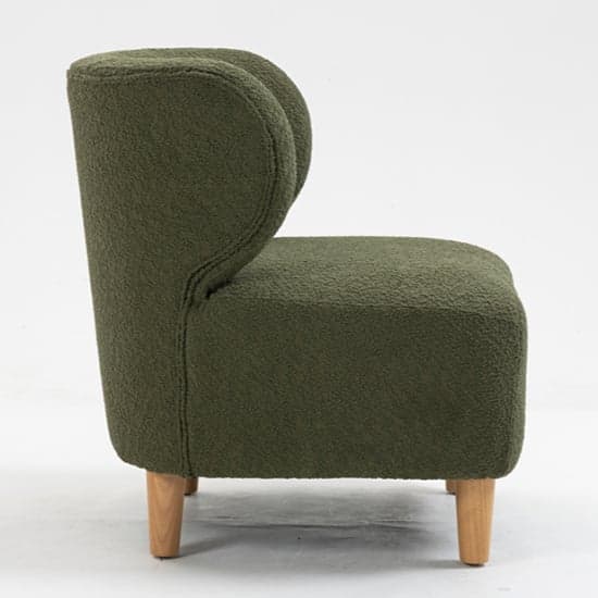 Jakarta Fabric Bedroom Chair In Moss With Oak Legs_3