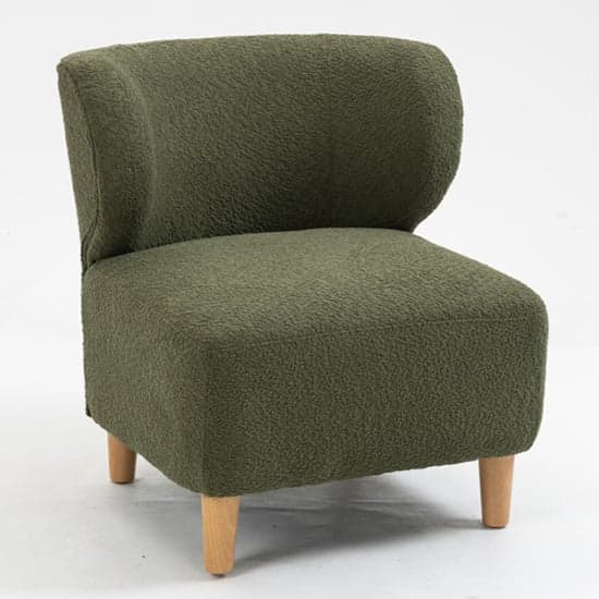Jakarta Fabric Bedroom Chair In Moss With Oak Legs_4