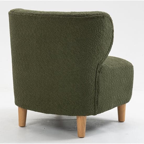 Jakarta Fabric Bedroom Chair In Moss With Oak Legs_5
