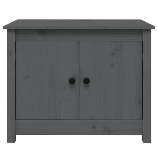 Janie Pine Wood Coffee Table With 2 Doors In Grey_4