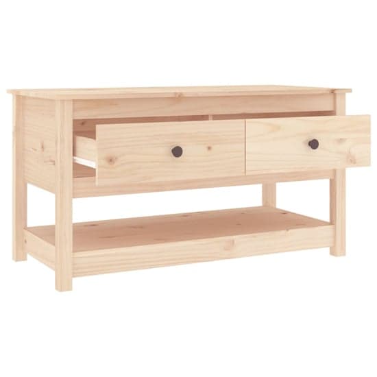 Janie Pine Wood Coffee Table With 2 Drawers In Natural_5