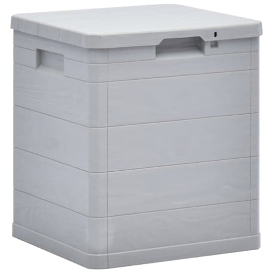 Janya Plastic Garden Storage Box In Light Grey_1