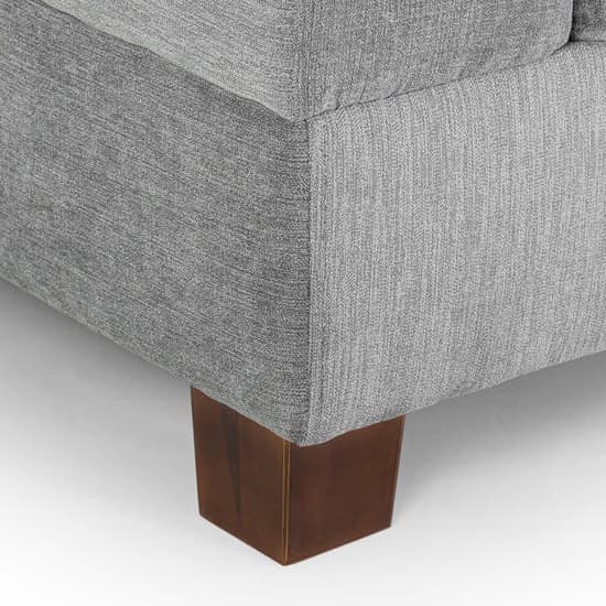 Jared Fabric 2 Seater Sofa In Grey Furniture in Fashion