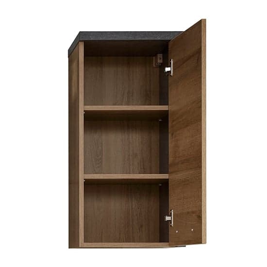Java Wall Hung Storage Cabinet In Dark Cement Grey And Oak_3